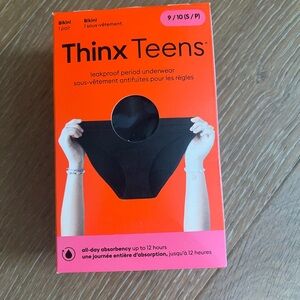 Thinx Black Bikini Period Underwear